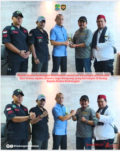 kunjungan silaturahmi dari ormas jajaka