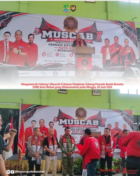 musyawarah cabang i (muscab i) dewan pimpinan cabang pemuda batak bersatu (pbb) kota bekasi