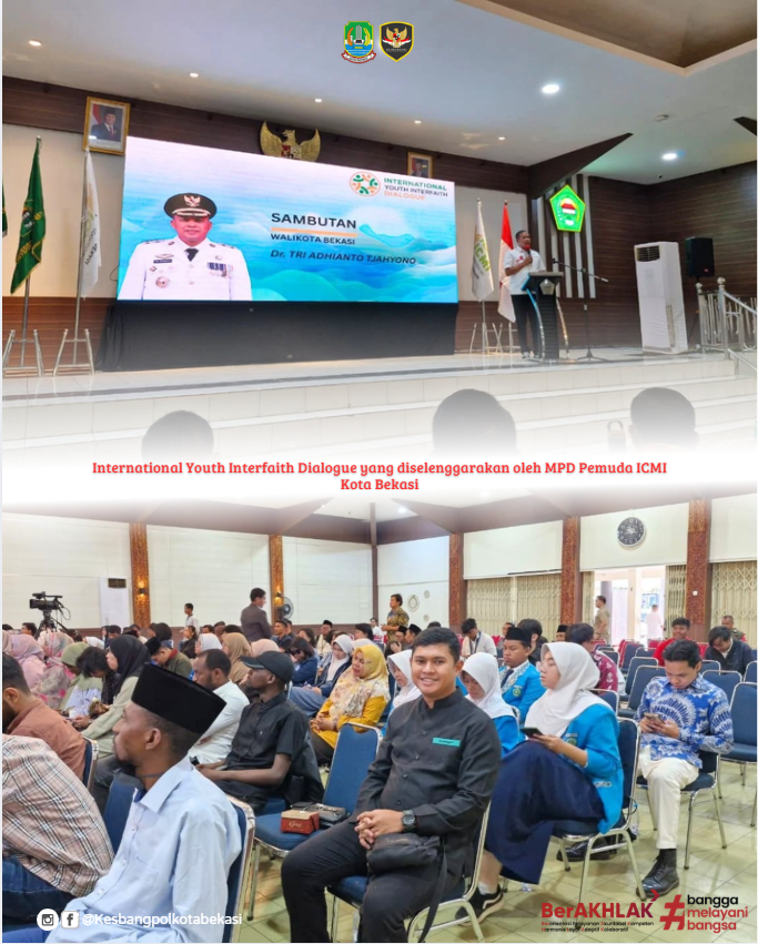 international youth interfaith dialogue yang diselenggarakan oleh mpd pemuda icmi kota bekasi