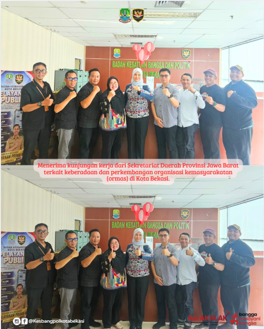 menerima kunjungan kerja dari sekretariat daerah provinsi jawa barat
