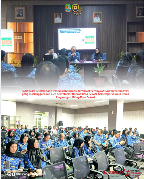 sosialisasi pelaksanaan evaluasi reformasi birokrasi perangkat daerah tahun 2026