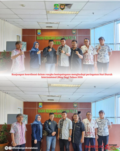 kunjungan koordinasi dalam rangka kesiapsiagaan menghadapi peringatan hari buruh internasional (may