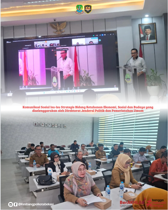 komunikasi sosial isu-isu strategis bidang ketahanan ekonomi, sosial dan budaya yang diselenggarakan
