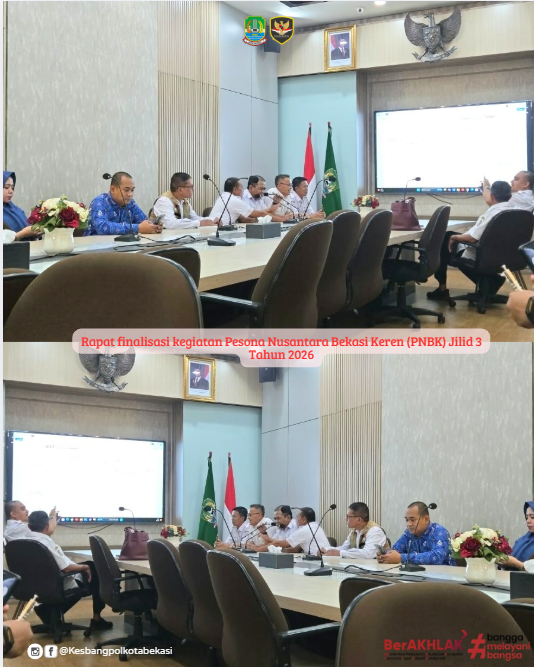 finalisasi kegiatan pesona nusantara bekasi keren (pnbk) jilid 3 tahun 2026