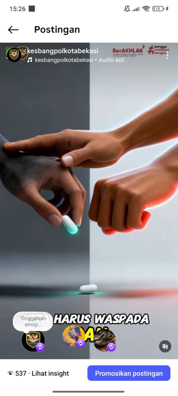 ayo warga kota bekasi, jaga kesehatan & masa depan bersama!