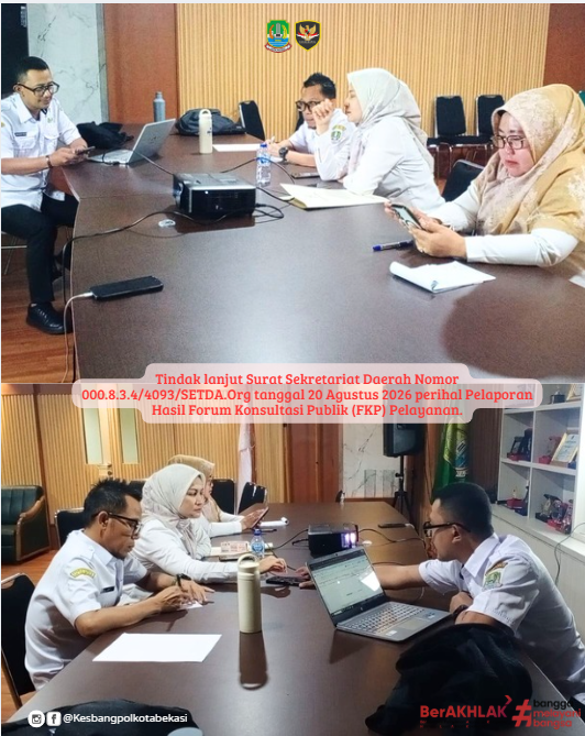 pelaporan hasil forum konsultasi publik (fkp) pelayanan.