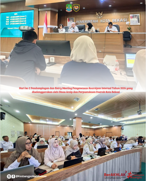 hari ke-2 pendampingan dan entry meeting pengawasan kearsipan internal tahun 2026