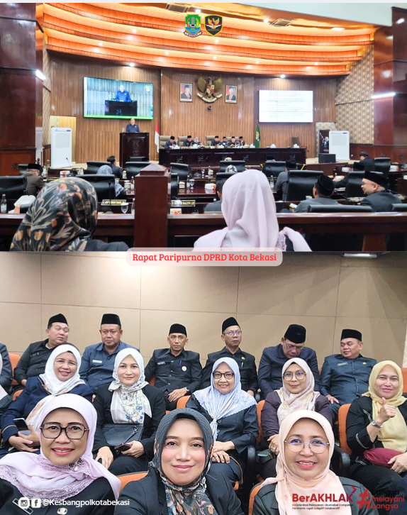 rapat paripurna dprd kota bekasi.