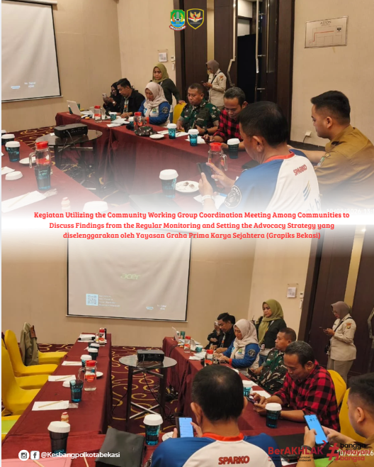 utilizing the community working group coordination meeting among communities to discuss findings fro