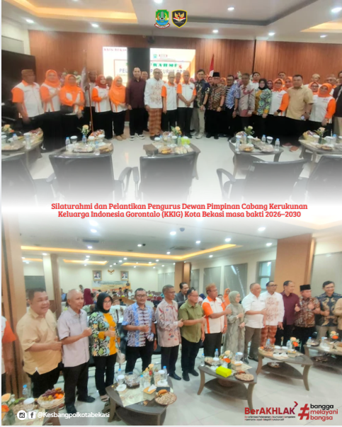 silaturahmi dan pelantikan pengurus dewan pimpinan cabang kerukunan keluarga indonesia gorontalo (kk