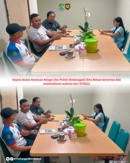 menerima dan memfasilitasi audiensi dari (forza)